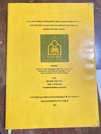 Image of Analisis Kinerja Pendamping Desa Dalam Pembangunan Ekonomi Desa di Kecamatan Semendawai Suku III Kabupaten Oku Timur