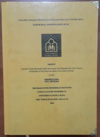 Image of Analisis Tingkat Pendapatan Petani Malalui Teknik Mina Padi Di Desa Yosowinangun RT 1