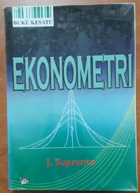 Image of Ekonometri Buku Kesatu