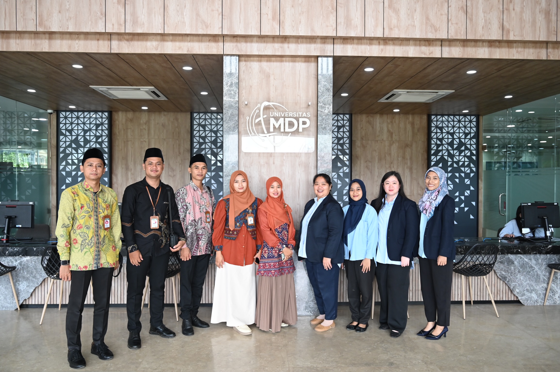 KUNJUNGAN LITERASI & KERJA SAMA MoA UPT Perpustakaan Universitas Nurul Huda dengan Perpustakaan Universitas Multi Data Palembang